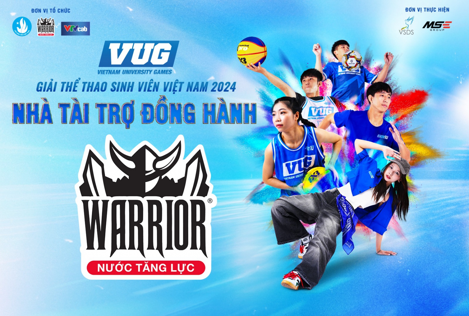 WARRIOR - NHÀ TÀI TRỢ ĐỒNG HÀNH CỦA VUG 2024